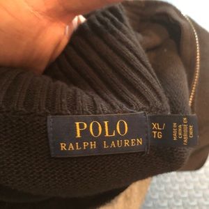 Polo Half Zip Sweater